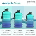 thumbnail image 5 of HYDRATE XL Jug 2.2 Litre Water Bottle - BPA Free, Flip Cap, Ideal for Gym - Colour Options (Blue Lagoon), 5 of 8