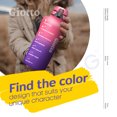 thumbnail image 5 of Giotto Large Half Gallon Motivational Water Bottle with Time Marker & Removable Strainer, 64 fl oz., 5 of 7