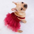 thumbnail image 2 of Chien Princesse Robe Confortable Été Jupe Robes Robe de Soirée Vêtements Costume pour les Chiens de Compagnie Chats Chiot, 2 of 7