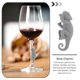 thumbnail image 3 of BEADCEST 6Ud Marcadores Para De Vino Con Animal En Silicona Ideal Para Fiestas, 3 of 6