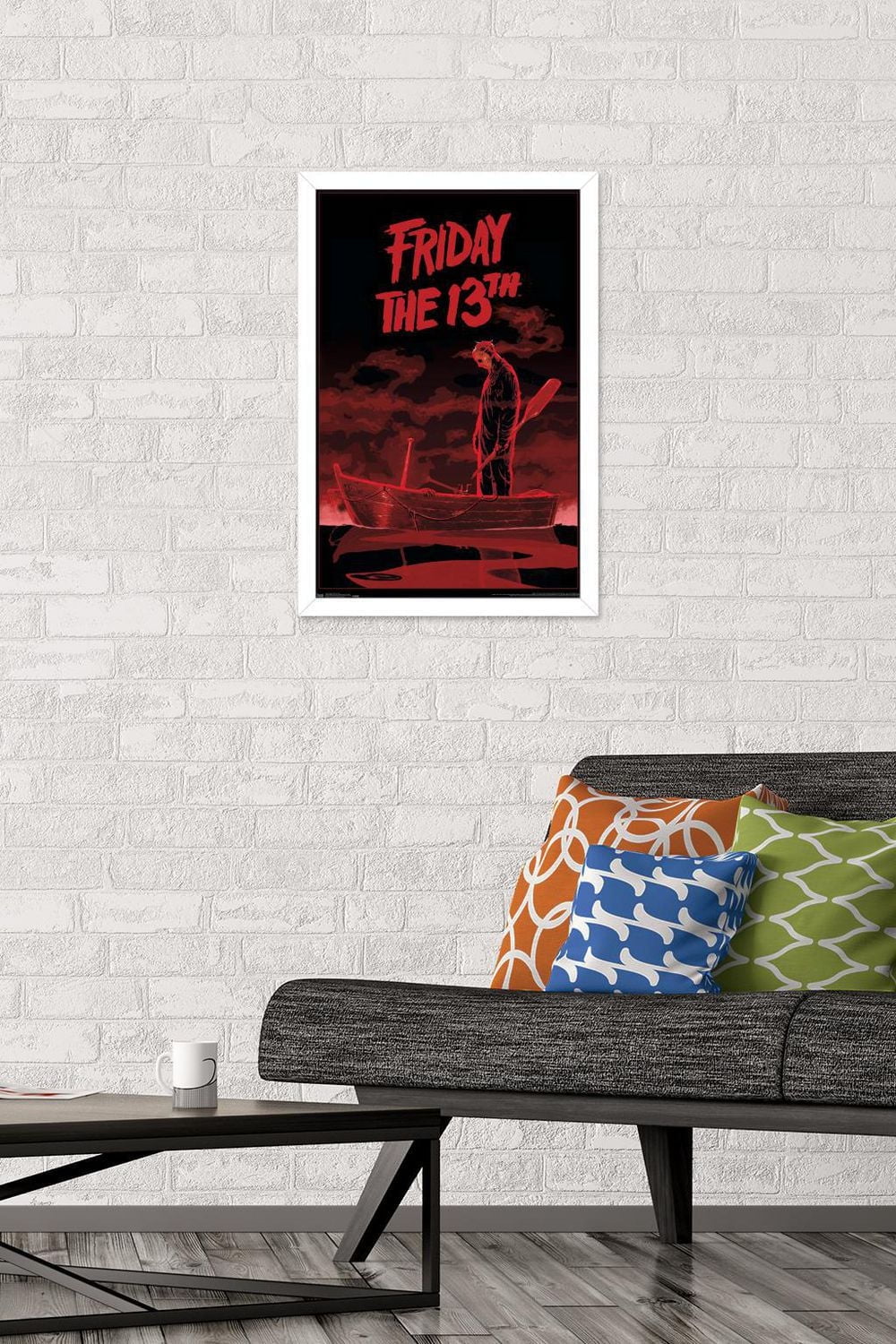 Friday The 13th - Boat Wall Poster, 22.375" x 34"
