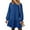 Navy Blue, variant on Fall Dresses for Women Winter Long Sleeve Crewneck Oversized Casual Pullover Patchwork Sweatshirt Dress