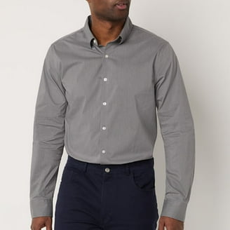 Van Heusen WHITE Men's Comfort Performance Slim Fit Dress Shirt, US X-Large  - Walmart.com