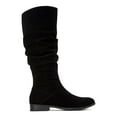 thumbnail image 2 of STYLE & COMPANY Womens Black Side Gore Comfort Kelimae Round Toe Block Heel Zip-Up Riding Boot 10 M, 2 of 4
