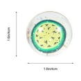 thumbnail image 2 of FONDOTIN 6Pcs Bouncy Balls Fruity Pattern Assorted Color Jumping Ball for Kids Home Playtime, 2 of 5