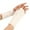 026_White, variant on Fingerless Mittens for Women Fitness Thumbhole Wool Touch Screen Knitting Sport Womens Gloves Dark Gray
