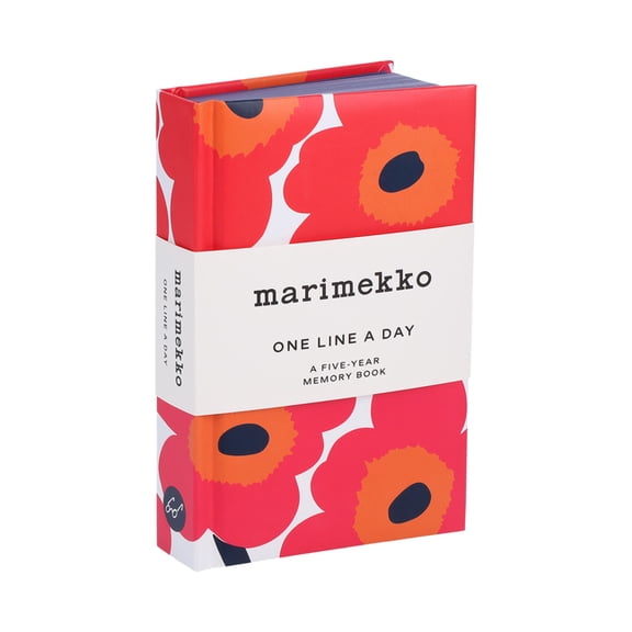Marimekko Marimekko One Line a Day (Red Unikko): A Five-Year Memory Book, (Hardcover)