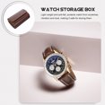 thumbnail image 4 of Watch Case Watch Roll Travel Case Portable Watch Storage Case PU Watch Organizer, 4 of 8