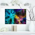 thumbnail image 1 of Glowing Abstract Fireworks - Abstract Canvas Art Print, 1 of 3