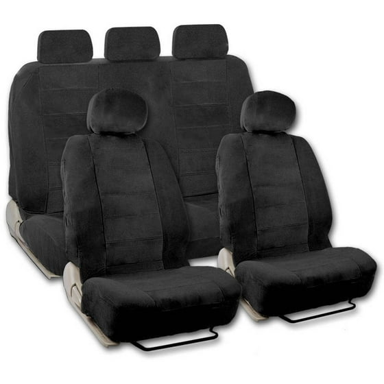 Bdk Encore Extra Large Car Seat Covers 9 Pieces Front And Rear Full Set Low Back