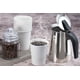 thumbnail image 2 of Paquete de 100 vasos desechables de papel blanco de 8 oz – Taza para bebidas frías/calientes para agua, jugo, café o té – Ideal para enfriadores de agua, fiestas o café Xemadio WMSS-145, 2 of 4