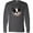 Charcoal Grey, variant on Inktastic Boston Terrier Dog Long Sleeve T-Shirt