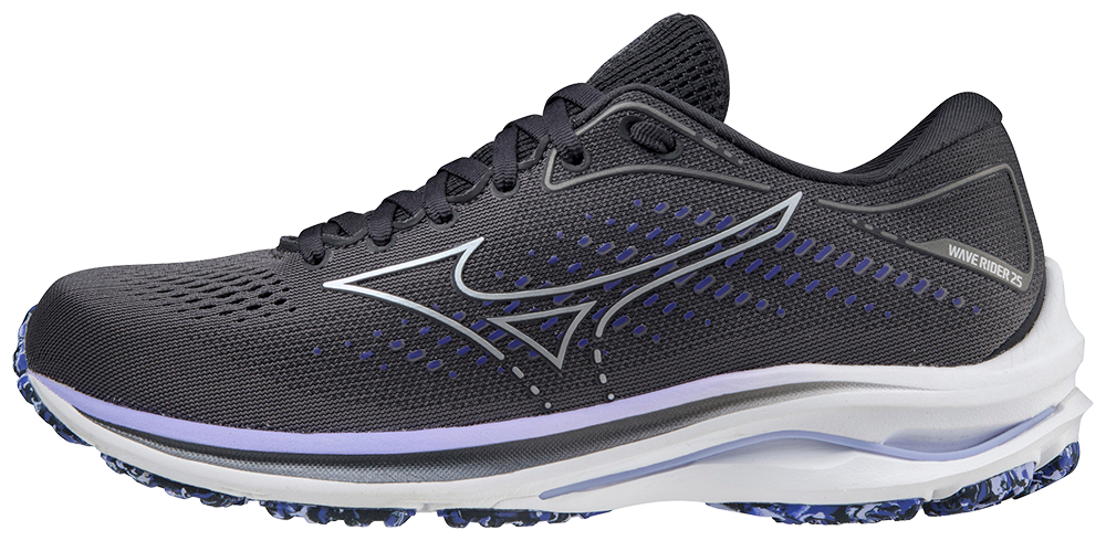 mizuno women's wave rider 22 knit running shoe