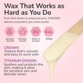 thumbnail image 2 of Perlas de Cera Dura Dermwax WAXXED Crema 998 g Piel Sensible, 2 of 8