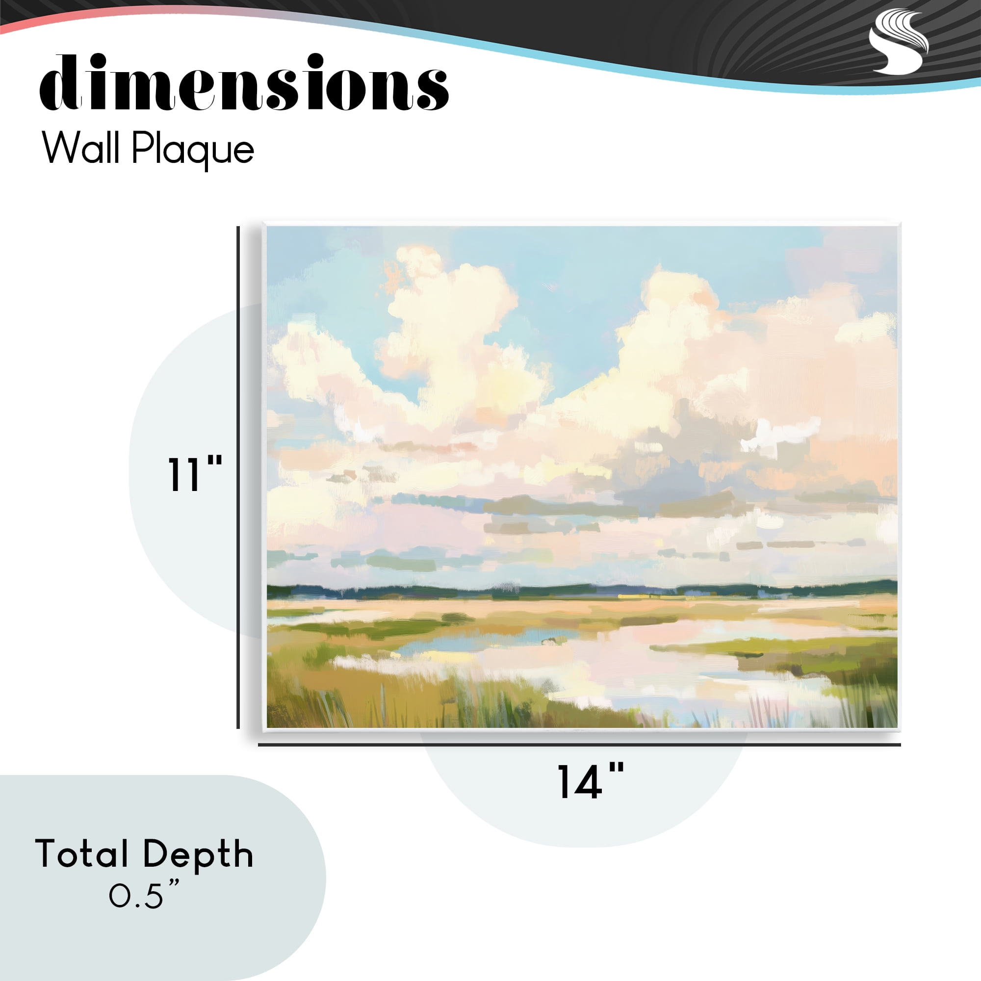 Stupell Industries Lowcountry Marsh at Dawn Wall Plaque Art, design by LSR Design Studio