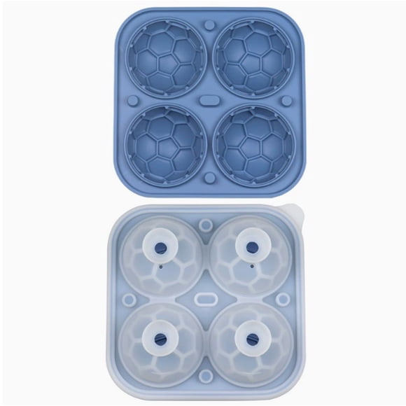 1 pieza de bandeja de hielo de silicona, molde de bola de hielo, bandeja de hielo de silicona, molde de cubitos de hielo, caja de Fabricación de hielo