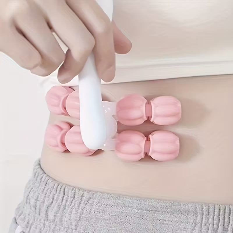 Multifunctional Y-shaped massage roller manual massager | Calf neck arm facial beauty tool