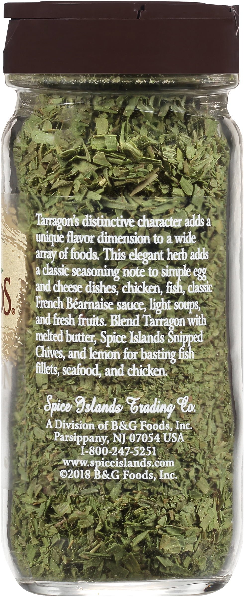 (3 pack) Spice Islands Tarragon, Kosher, 0.5 oz