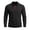 hgg119-Black, variant on Yaoyar Men's Long Sleeve Shirt-Zip Front Casual Golf Style Classic Collar Chest Pocket for Weekend Wear​​