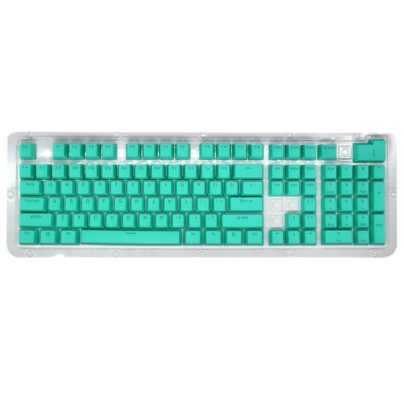 Giunmcul Reduced Price 104 Keys Colorful-Backlit Gaming Keycap Replacement Mechanical Keyboard