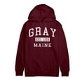 thumbnail image 1 of Gray Maine Classic Established Premium Cotton Hoodie, 1 of 1