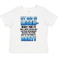 thumbnail image 3 of Inktastic Legendary Dad Boys or Girls Toddler T-Shirt, 3 of 5