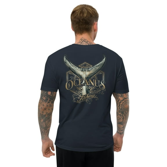 Oceanus Florida Tail Tee Navy (XS)