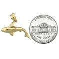 thumbnail image 3 of 14K Gold Small 3D Shark Charm, 3 of 5