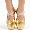 thumbnail image 5 of Otqutp Teen Girls Split Sole Ballet Shoes Soft Sole Yoga Party Slippers for Kids Sequin Practice Dance Shoes for Performance, 5 of 6