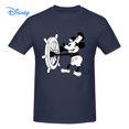 thumbnail image 1 of Disney Mickey Mouse Steamboat Willie T shirt Harajuku Short Sleeve T-shirt 100% Cotton Graphics Tshirt Brands Tee Top5XL Gao Jinjia LED, 1 of 2