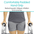 thumbnail image 4 of Walker Padded Hand Grip Covers, Mobility Aid Hand Pad, Walker Handle Pads, 4 of 5