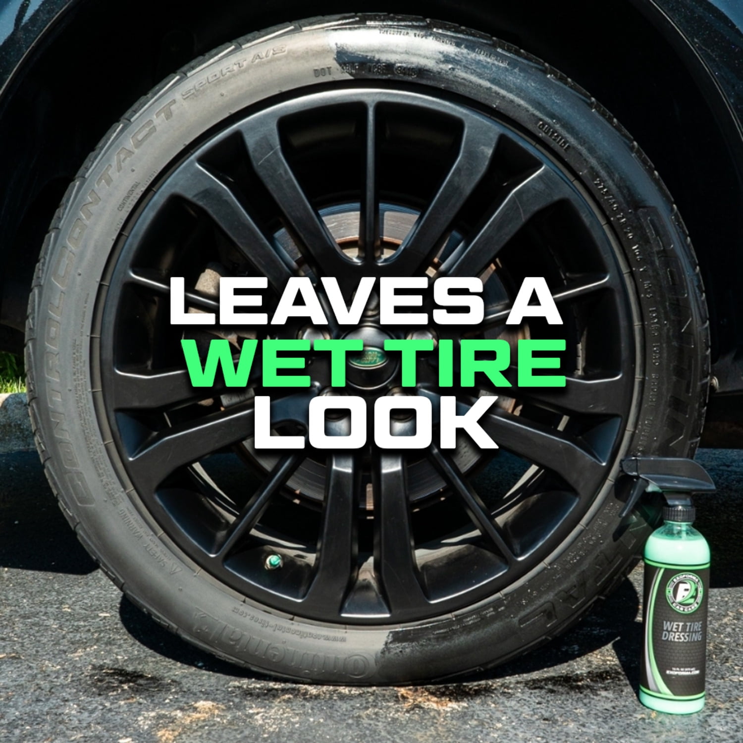 ExoForma Wet Tire Dressing - Extreme High "Wet" Tire Shine, 16 oz