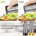 thumbnail image 6 of 2Pcs Oil Dispenser Set, Stainless Steel Elegant Glass, 6 of 6