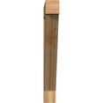thumbnail image 2 of Ekena Millwork 6"W x 44"D x 48"H Traditional Block Rough Sawn Bracket, Western Red Cedar, 2 of 4