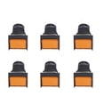 thumbnail image 1 of Button Switch, Silver Contact Momentary Push Switches Kit 24V With Light For Machine Yellow, 1 of 8