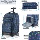 thumbnail image 3 of Mochila con ruedas + Lonchera + Lapicera SQbags Jworld Tres en Uno Grande, 3 of 7