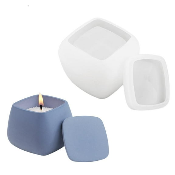 Rvaymup Resin Jar Silicone Molds for Epoxy Resin Candle Cup Decoration