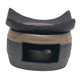 thumbnail image 1 of Calentador de té de cerámica japonesa rústica, portavelas compacto, teteras vintage para té. Estilo C, 1 of 9