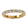 thumbnail image 2 of LuckyLy Anillos de Mujer de Compromiso y Promesa, Acero Inoxidable Baño Oro 18k o Color Plata y Zirconia Cúbica – Joyería ideal como Regalos para Mujer San Valentín y Regalos para Mamá dorado 6, 2 of 8