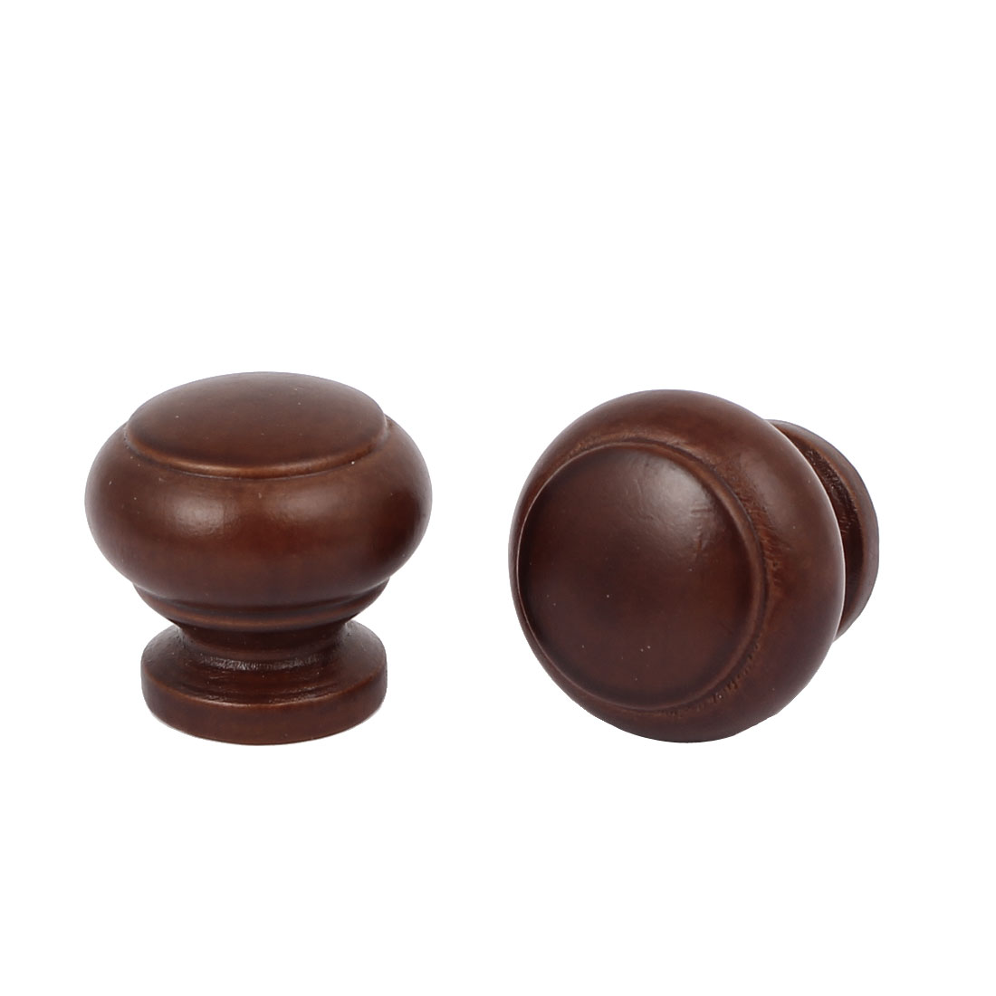 Unique Bargains Home Drawer Wooden Wood Pull Knob Grab Handle