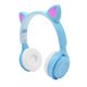 thumbnail image 3 of Auricures Inalámbricos Plegable de Oreja de Gato con Micrófono - Azul, 3 of 6