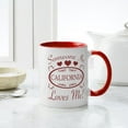 thumbnail image 4 of CafePress - Somebody In California Loves Me Mugs - 11 oz Ceramic Mug - Novelty Coffee Tea Cup, 4 of 4