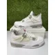 thumbnail image 1 of Ni - ke Air Jordan 4 White Oreo Retro Size 13 Mens Sneakers 2021 CT8527-100, 1 of 5