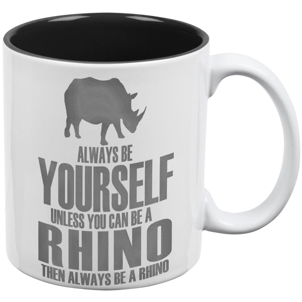 Always Be Yourself Hyena All Over Coffee Mug 