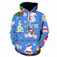 thumbnail image 4 of Navidad para hombre 3D impreso de gran tamaño primavera y otoño Sudadera con capucha ropa de calle Y2k América gimnasio Hip Hop ropa de calle, 4 of 4