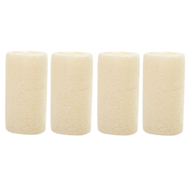 4 piezas exfoliante toalla de baño esponja limpiador toallita depurador flor corporal