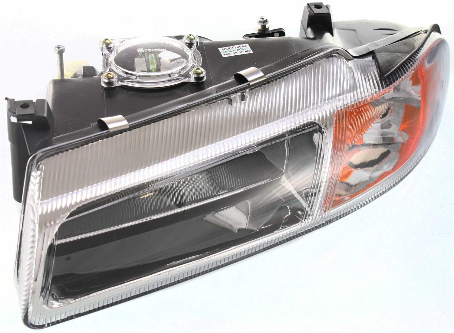 Headlight Compatible With 1995-2000 Dodge Stratus Chrysler Cirrus Left Driver Halogen With bulb(s)