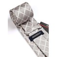thumbnail image 6 of HISDERN Mens Ties Plaid Tie and Pocket Square Set Classic Woven Formal Checkered Neckties & Handkerchief, 6 of 7