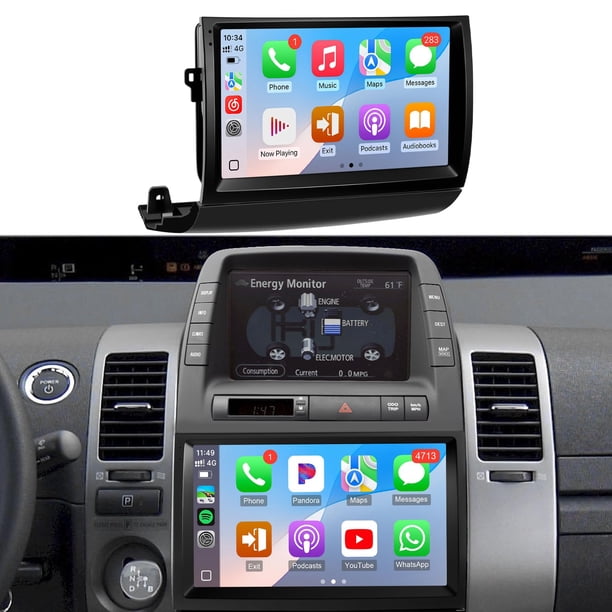 Radio de coche Leadfan para Toyota Prius 2004-2009 con Carplay