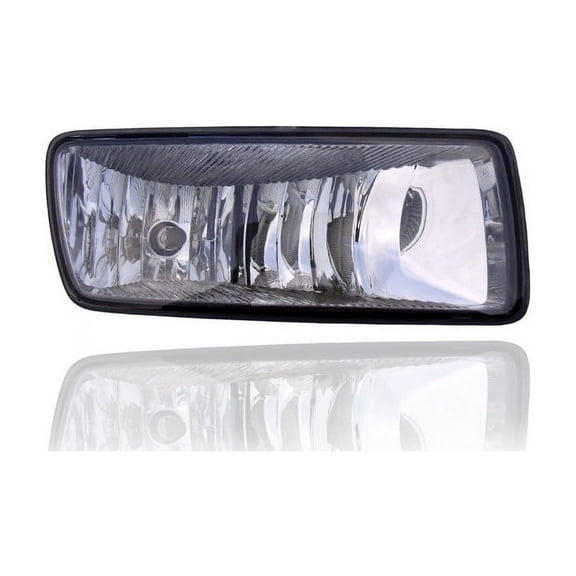 Fog Light Assembly - Compatible/Replacement for '06-10 Ford Explorer, 07-10 Sport Trac XLT/Limited - Chrome Clear Lens, Halogen - Right Hand - Passenger - 6L2Z15200AA